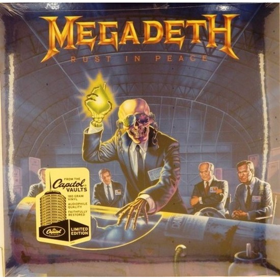 Пластинка Megadeth Rust in Peace